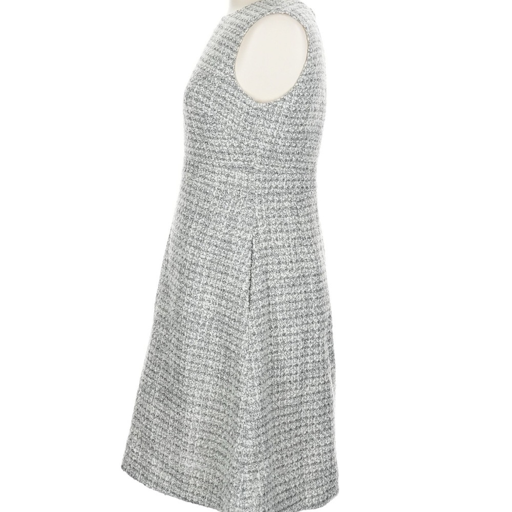 J Crew Gray Silver Tweed Cocktail Dress - Picture 4 of 4